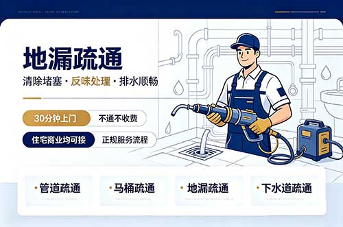 肇东地漏疏通